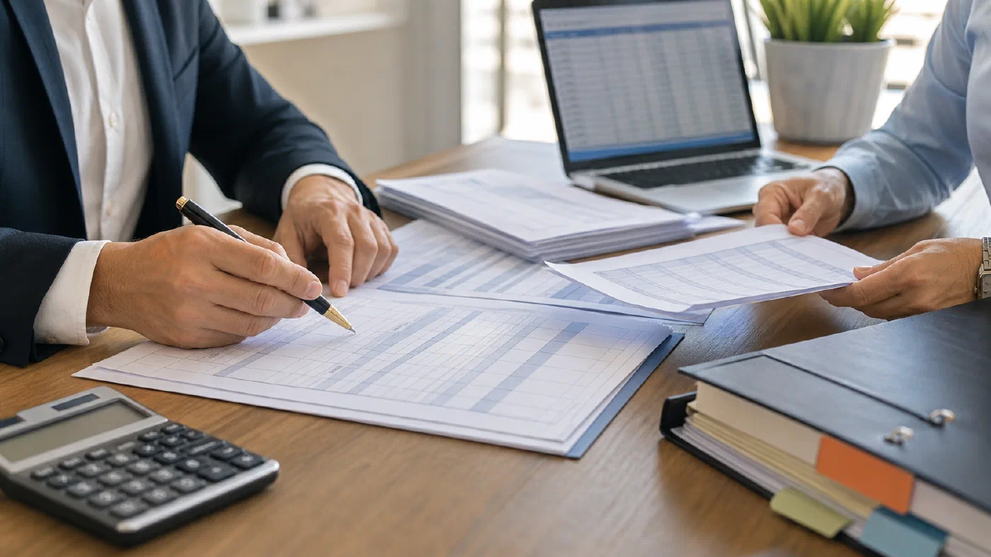 Tax and VAT Registration Coordination - Tax and VAT registration documents with accounting tools